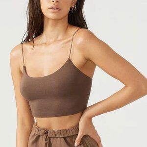 Joah Brown Open Back Cami - Tobacco